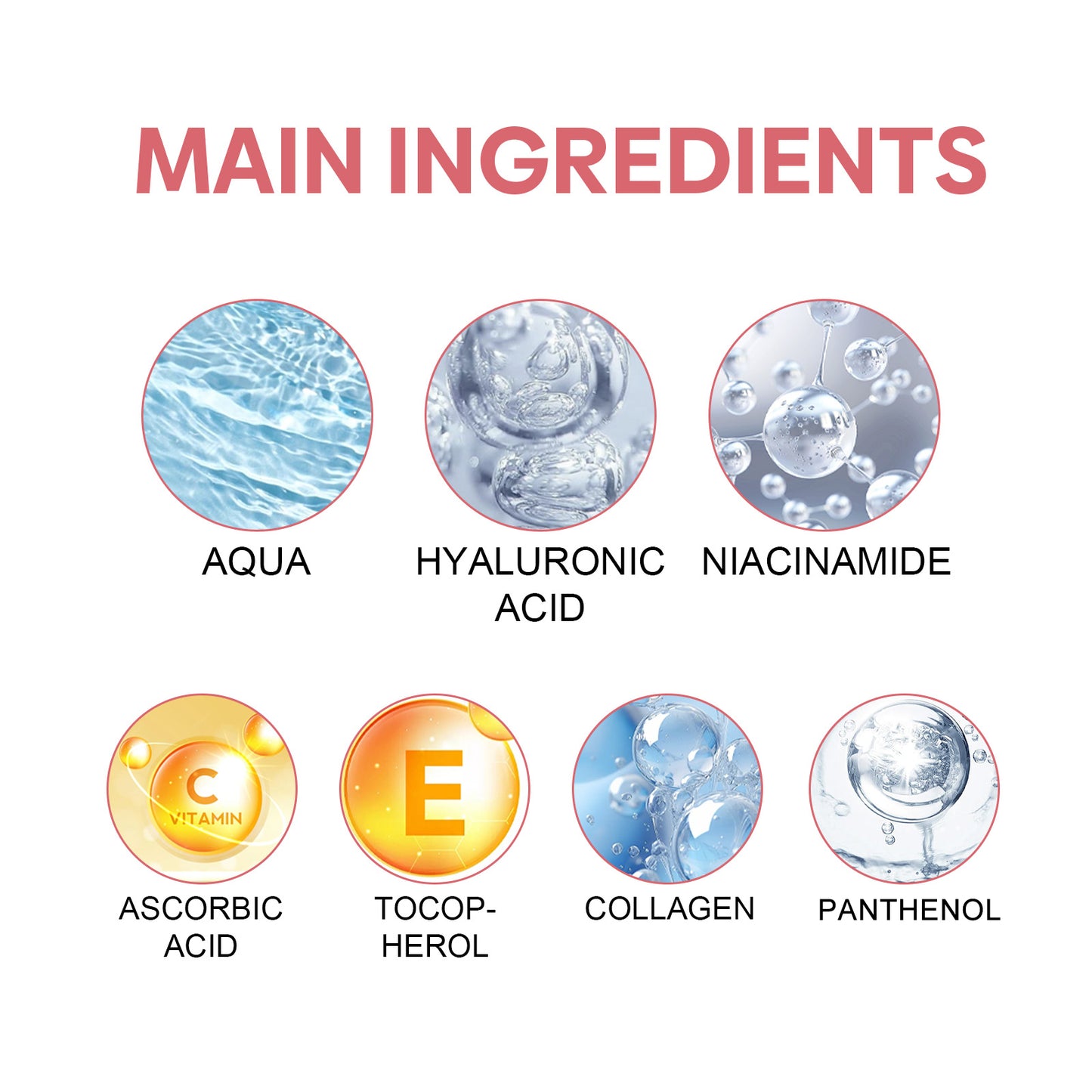 Jaysuing 5-in -1 Facial Essence Moisturizing Skin Firming Fade Spots Acne Beauty Essence
