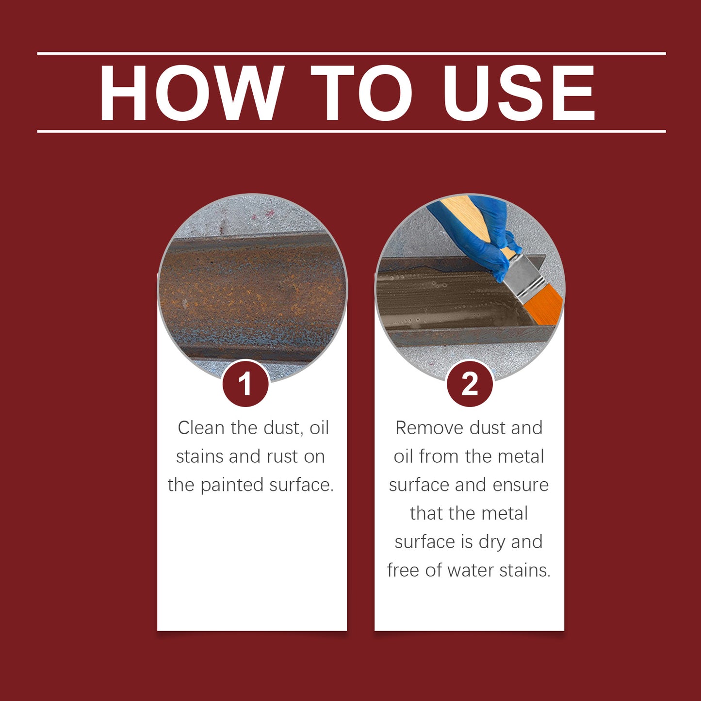 Jaysuing rust-free primer (100g) metallic paint anti-rust radiator anti-corrosion conversion renovation coating primer conversion agent