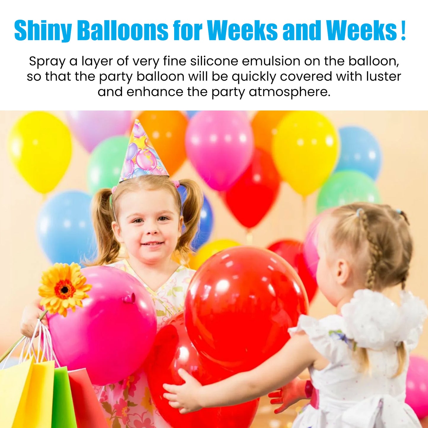 Jue-Fish aerosol balloon spray balloon surface texture gloss durable non-oxidation fading spray