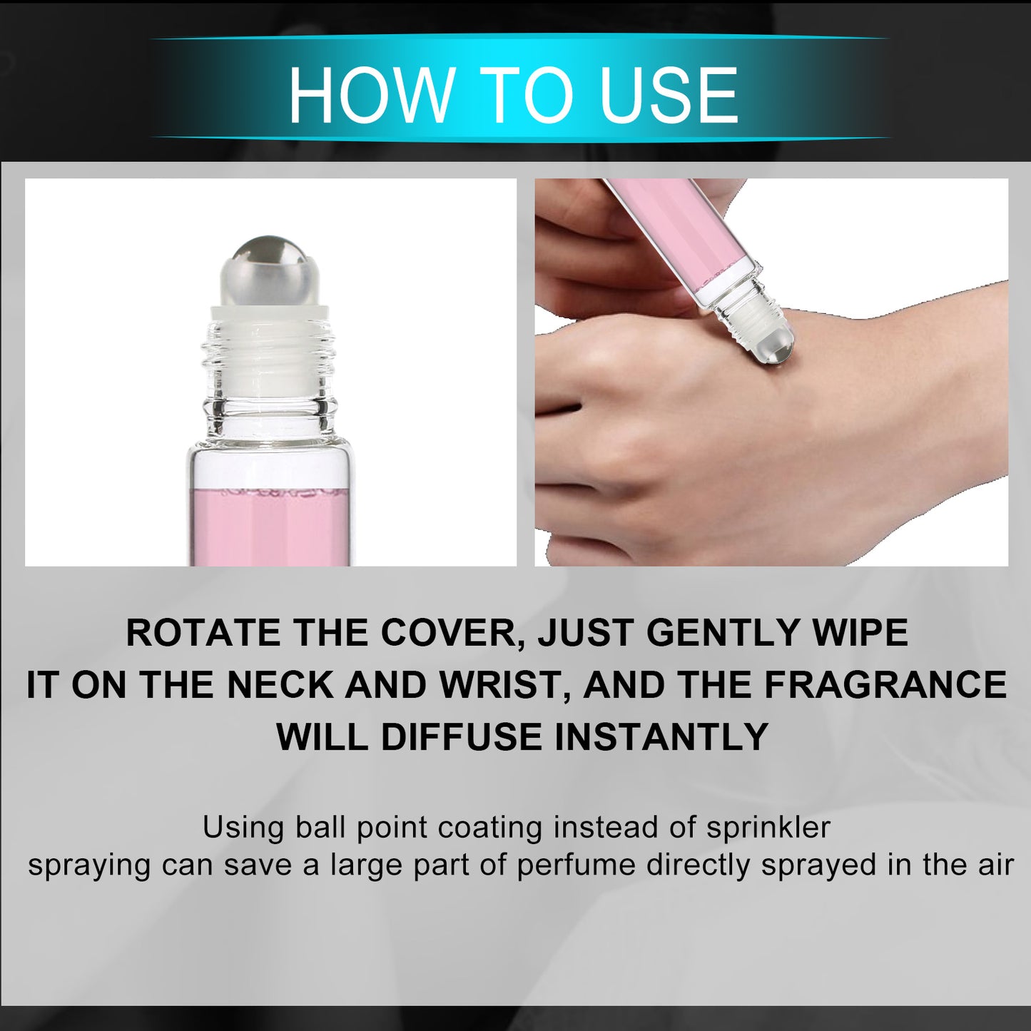 North Moon pheromone ball perfume pheromone charm release perfume men's and women's emotional atmosphere perfume