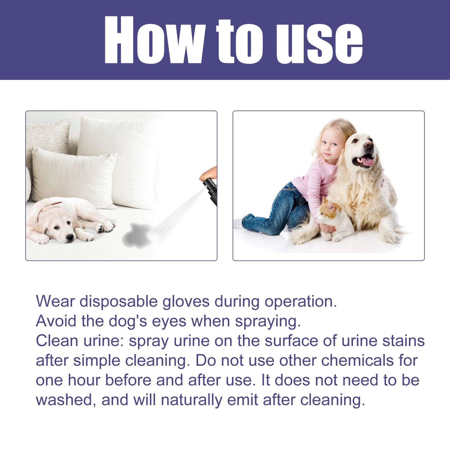 Yegbong pet deodorant spray deodorant dog cat to urine odor body odor stool odor fresh air