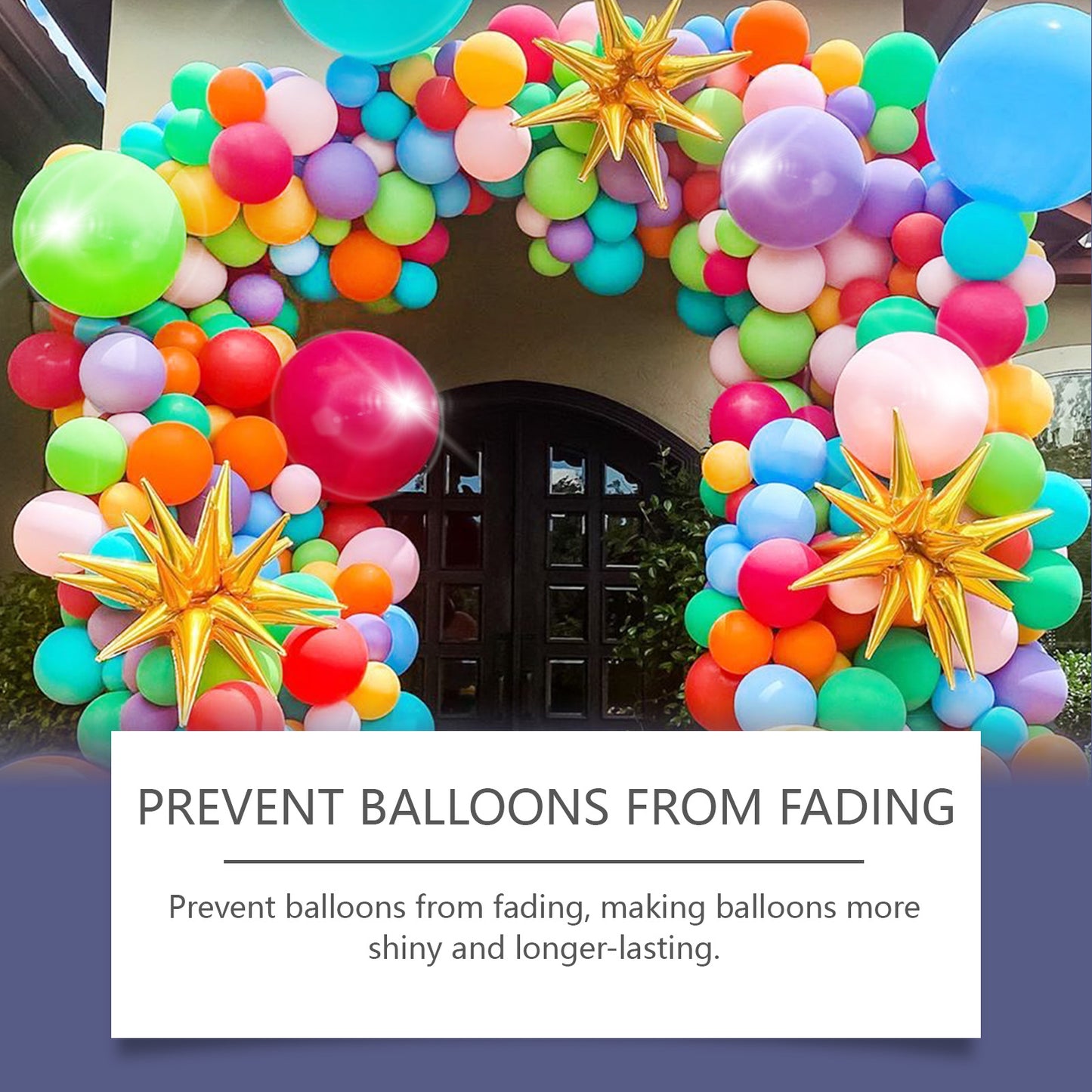 Dowmoo party balloon brightener party atmosphere balloon lasting bright surface texture brightener