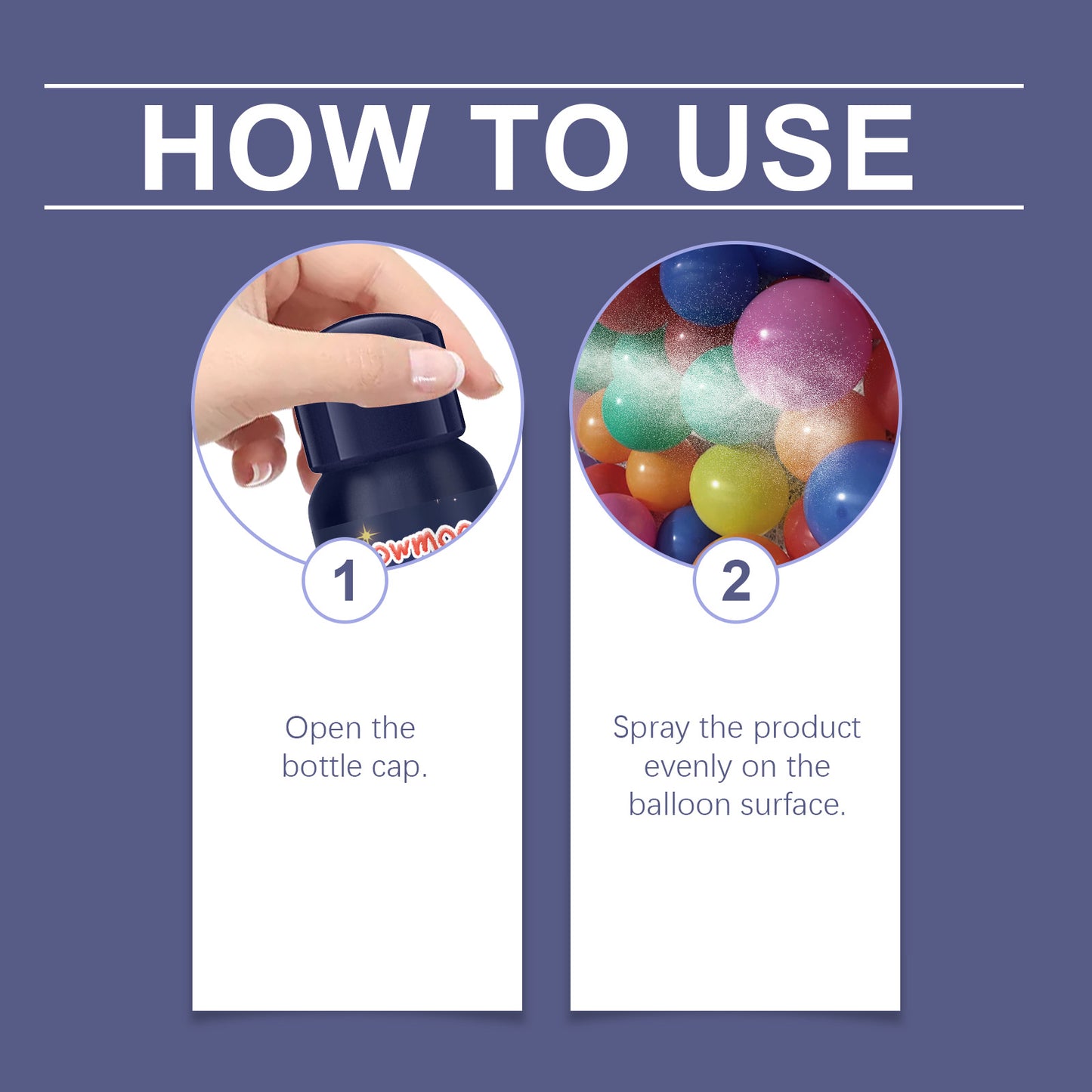 Dowmoo party balloon brightener party atmosphere balloon lasting bright surface texture brightener
