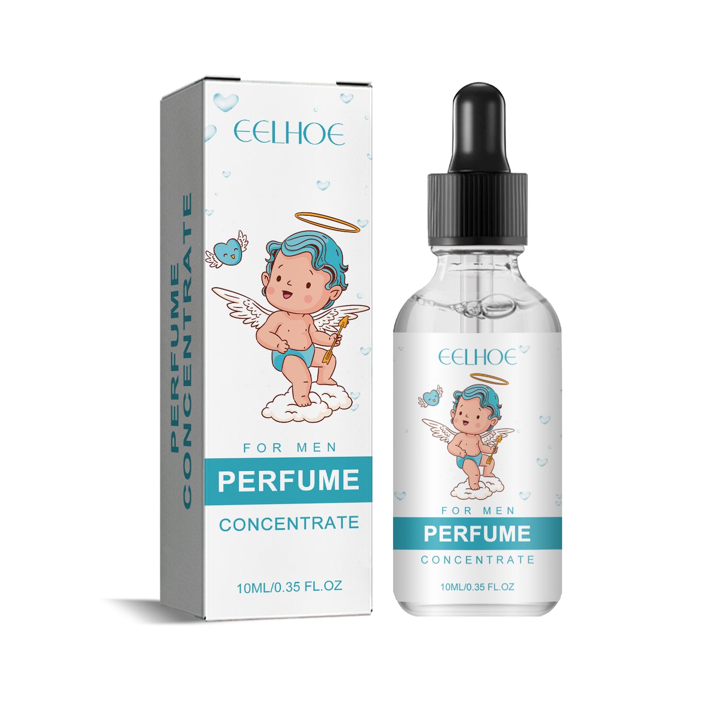 EELHOE Cupid Information Perfume Lasting Light Fragrance Fresh and Natural Niche Fragrance behind Wrist and Ear Perfume