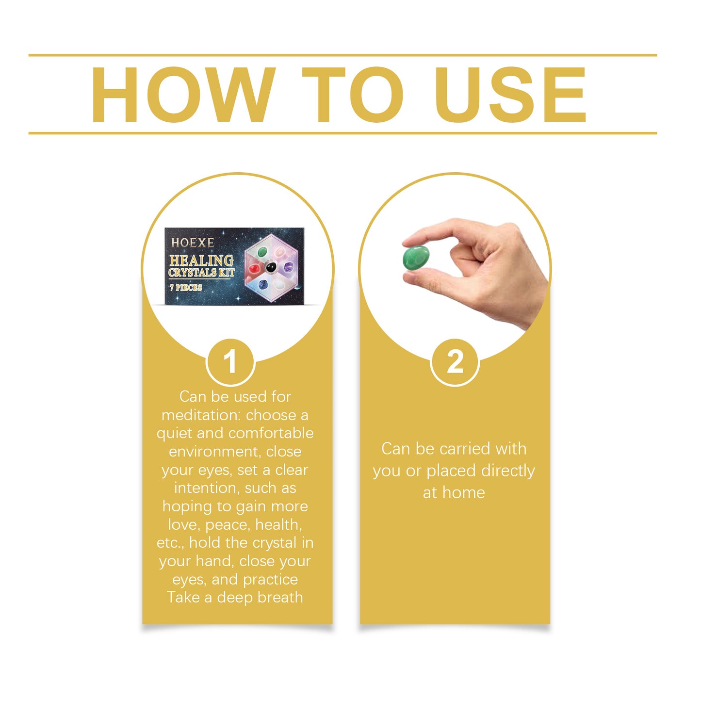 Hoexe grindstone crystal suit home living room bedroom interior decoration crystal ornaments crystal suit