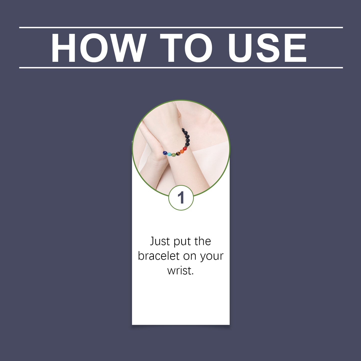 Hoexe Jewelry Bracelet Jewelry Beads Bracelet Colorful Volcanic Stone Bracelet Women's Adjustable Woven Beads