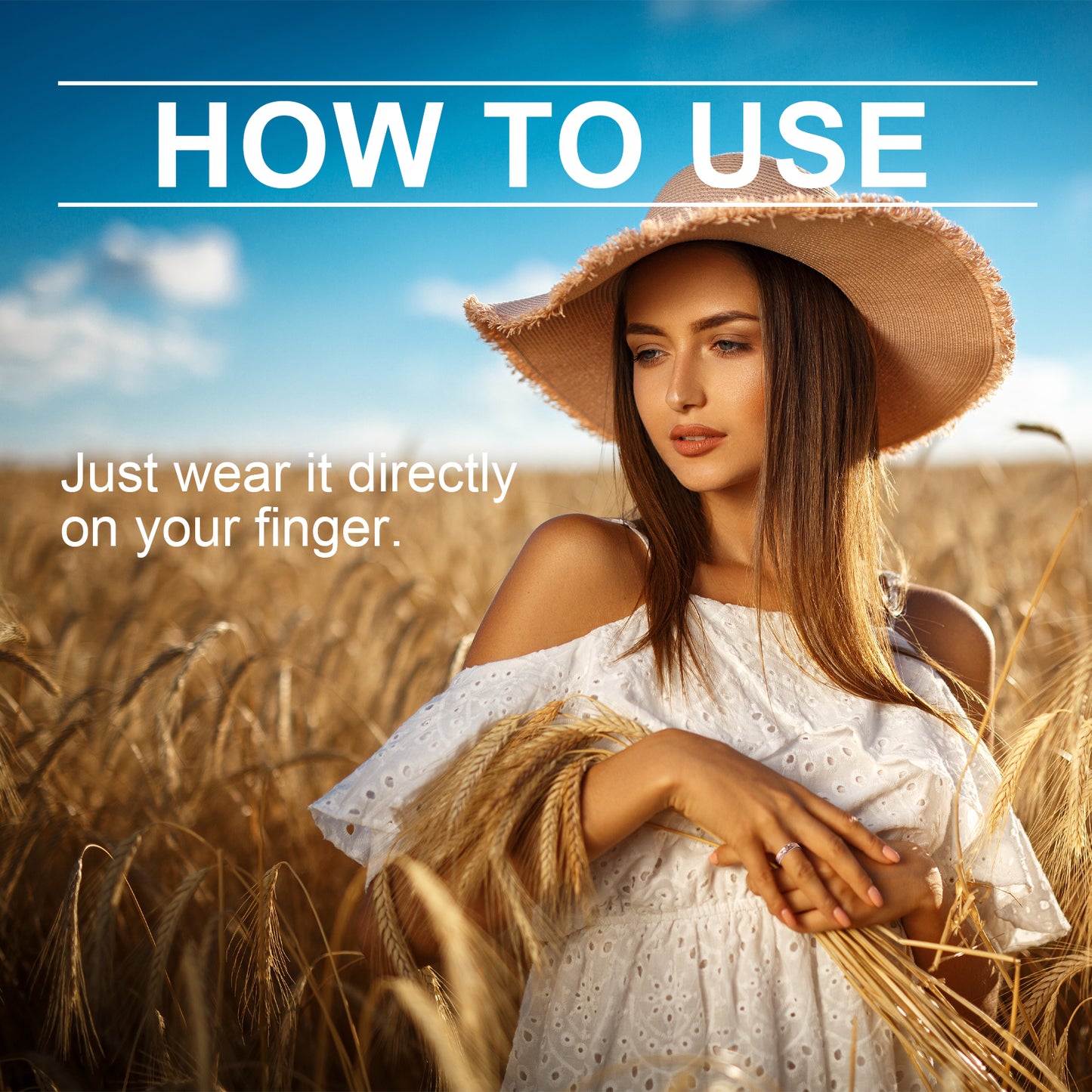 Hoexe red copper ripple ring beautiful fashion accessories unique trend simple design versatile decorative ring