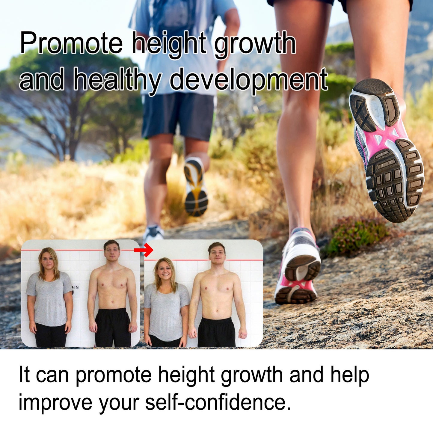Houkea orthopedic arch support insole to reduce sports fatigue foot posture correction non-slip wear-resistant insole