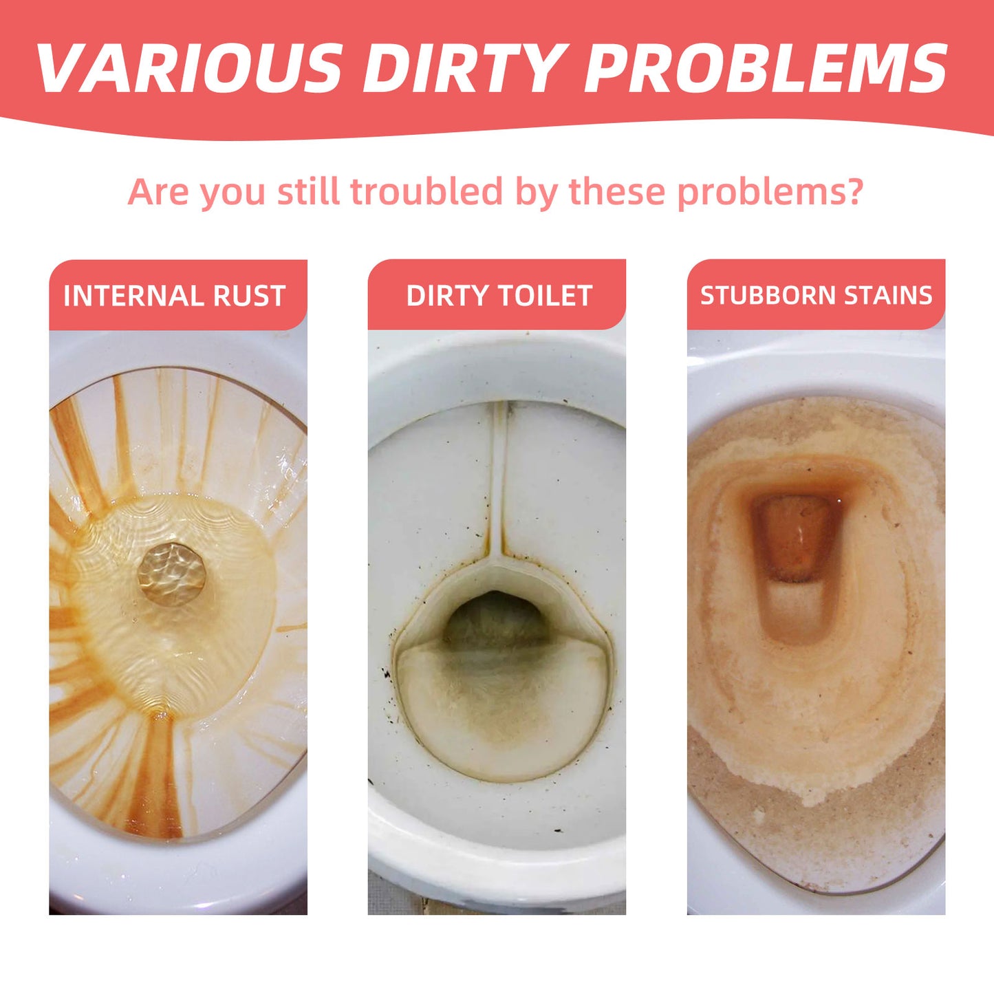 Jakehoe Toilet Effervescent Tablets Toilet Toilet Cleaning Spirit Cleaning Odor Yellow Stain Dirt Urine Stain Toilet Cleaning Tablets