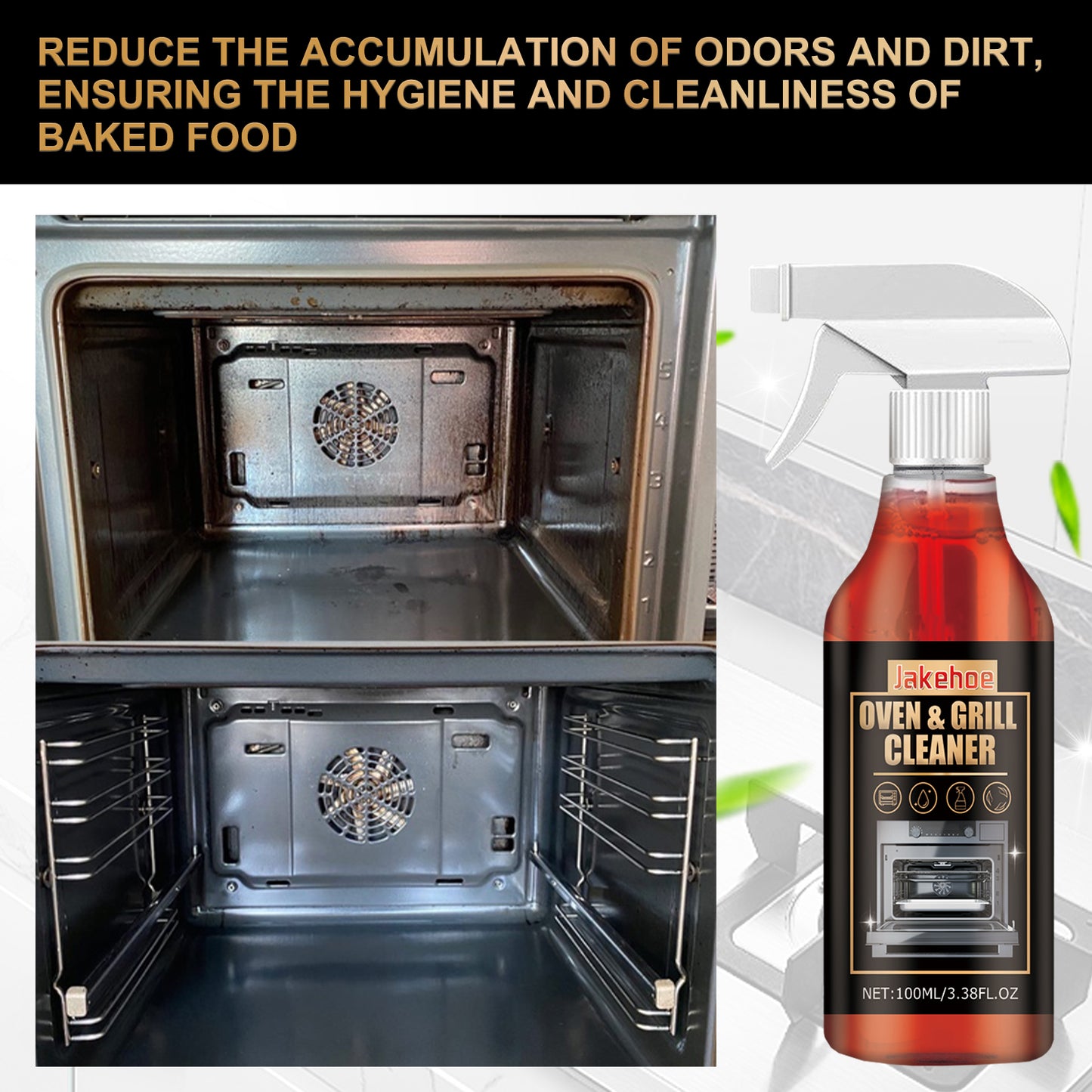 Jakehoe stove oven foam cleaner oven grill special decontamination deodorant deodorant degreasing agent