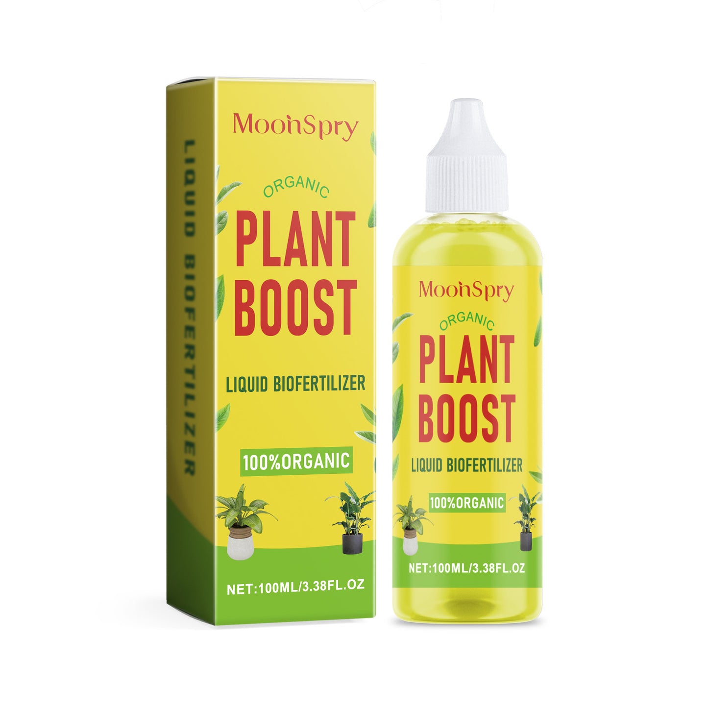 MoonSpry Plant Nutrient Solution Lawn Plant Green Leaf Flower Potted Plant Universal Whole Plant Fertilizer Nutrient Solution