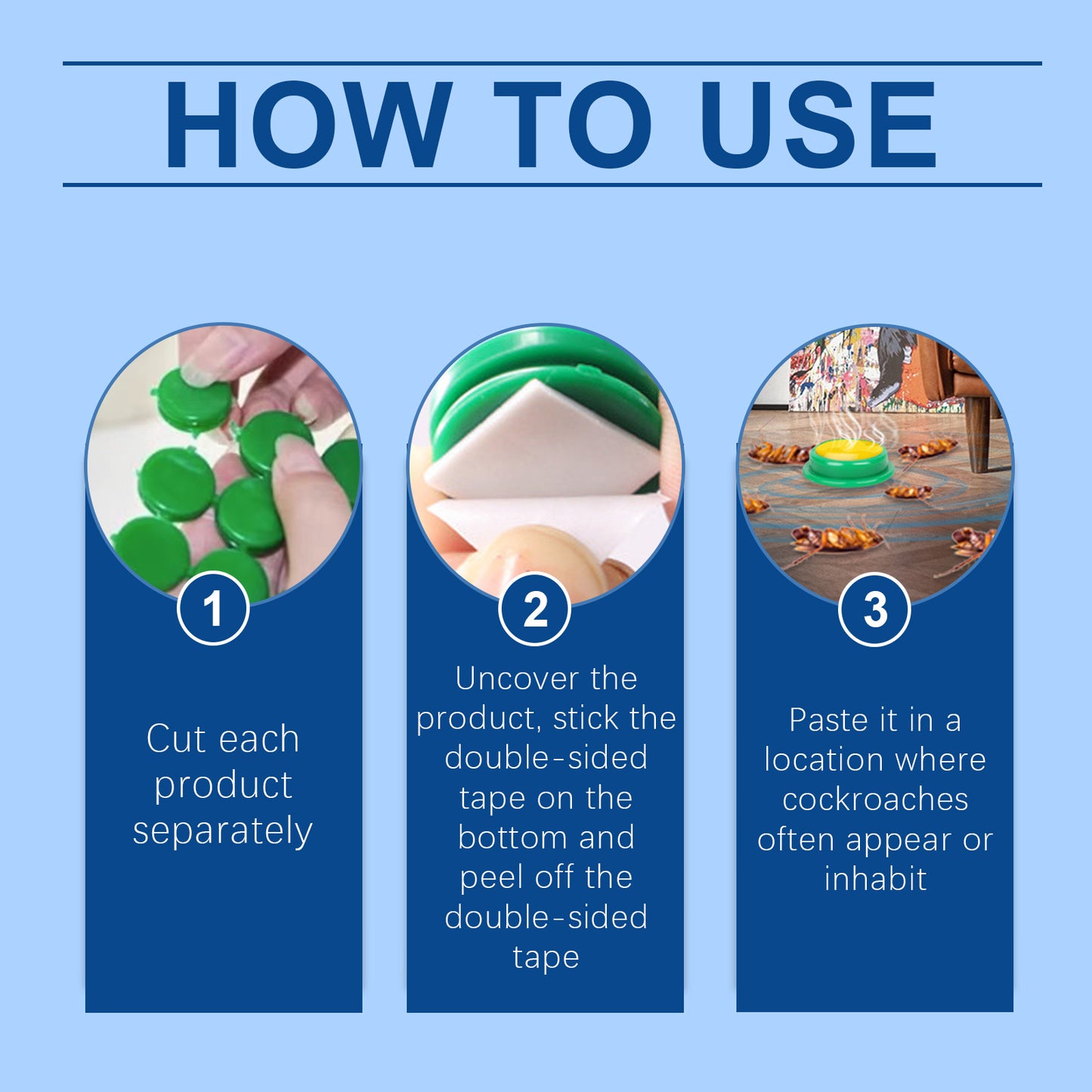 MOONSPRY Cockroach Bait Gel Household Living Room Indoor Kitchen Cleaning Cockroach Repellent Special Bait Agent