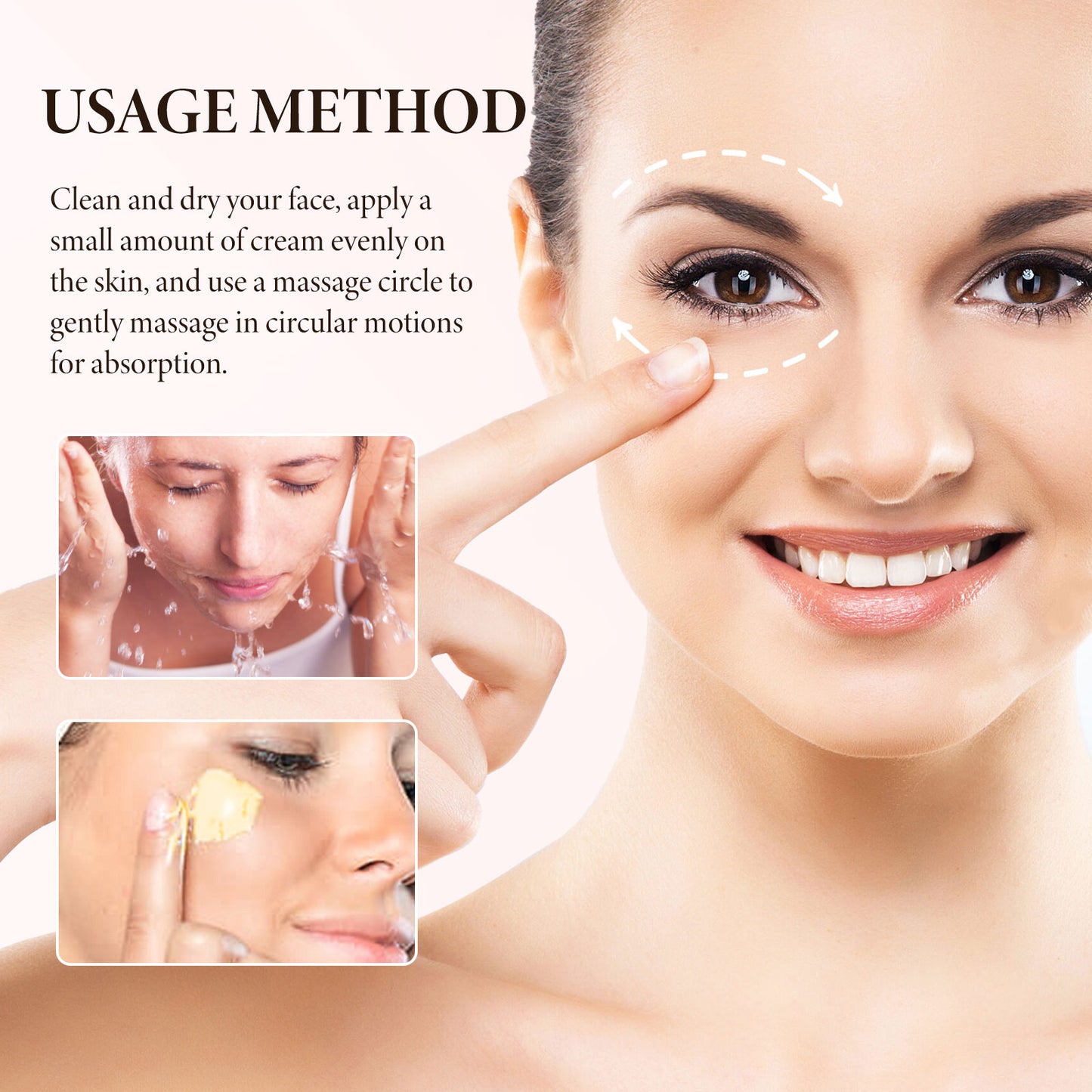 OUHOE Bee Venom Firming Cream Gentle Moisturizing and Hydrating Nourishing Firming and Care Skin Rejuvenating Cream