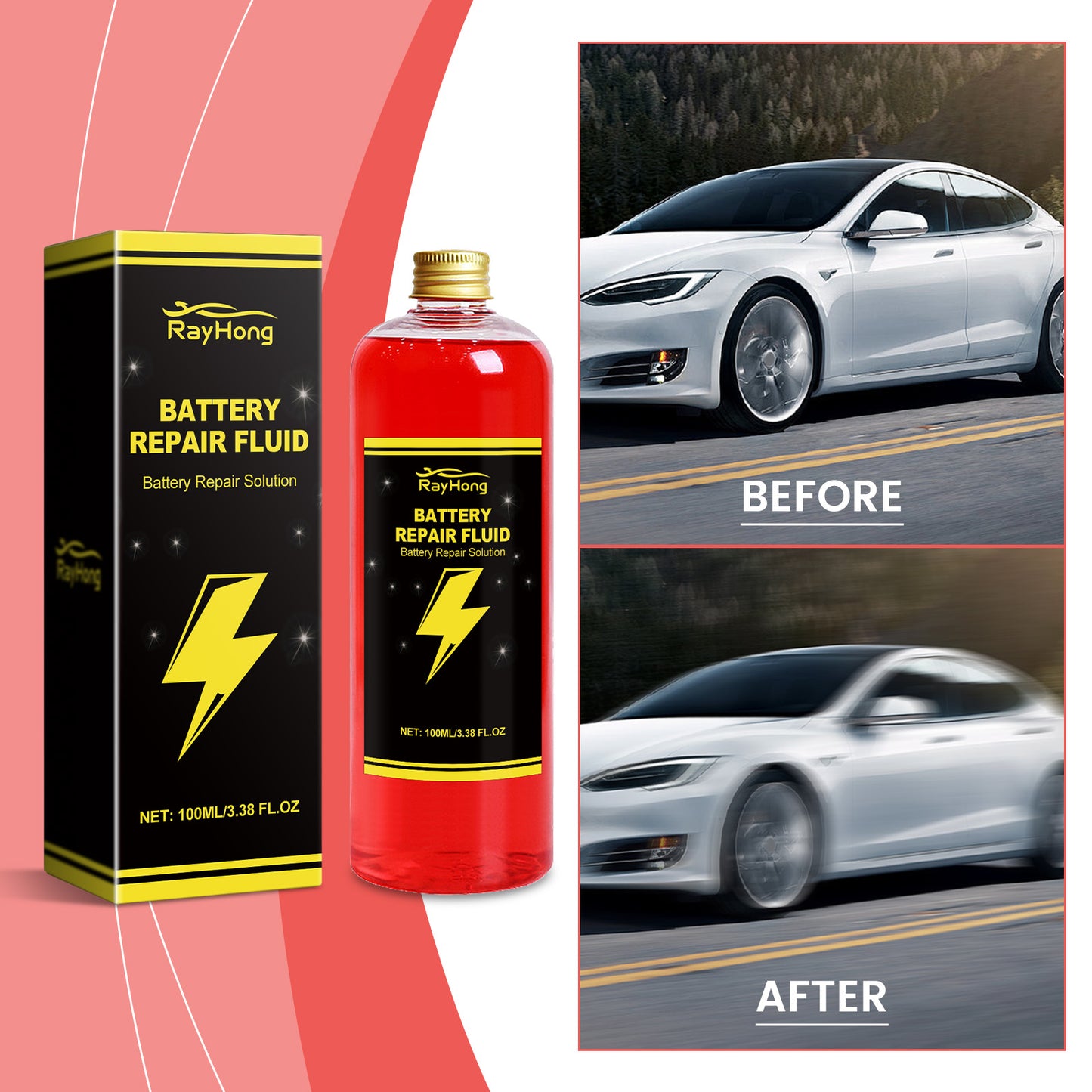 Rayhong electric vehicle battery repair fluid cleaning to improve performance maintenance battery repair fluid