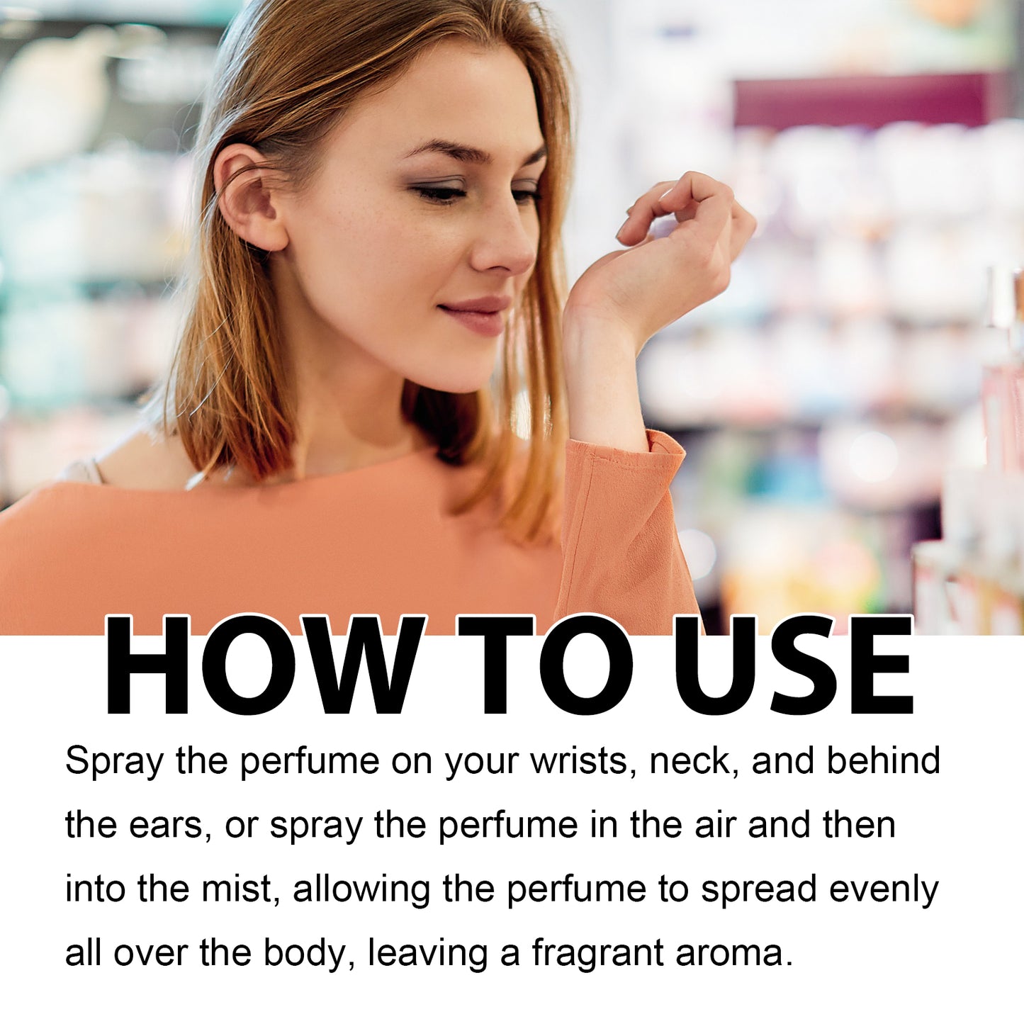 Roxelis Coffee Patchouli Style Perfume Natural Fresh and Elegant Long Fragrance Show Charm Atmosphere Dating Perfume