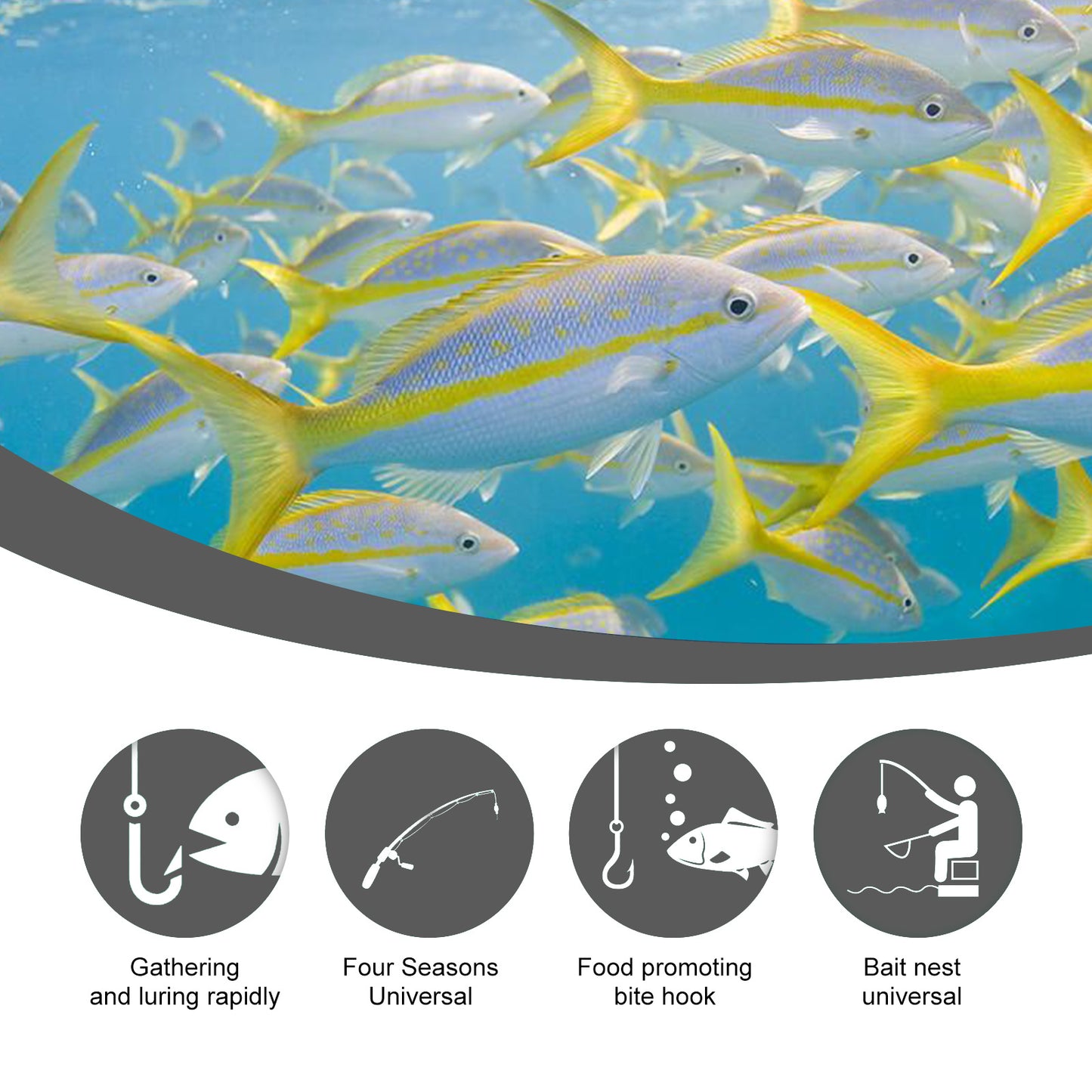 Yegbong corn fish bait reservoir fish bait fishing lure fish portable fish attractant