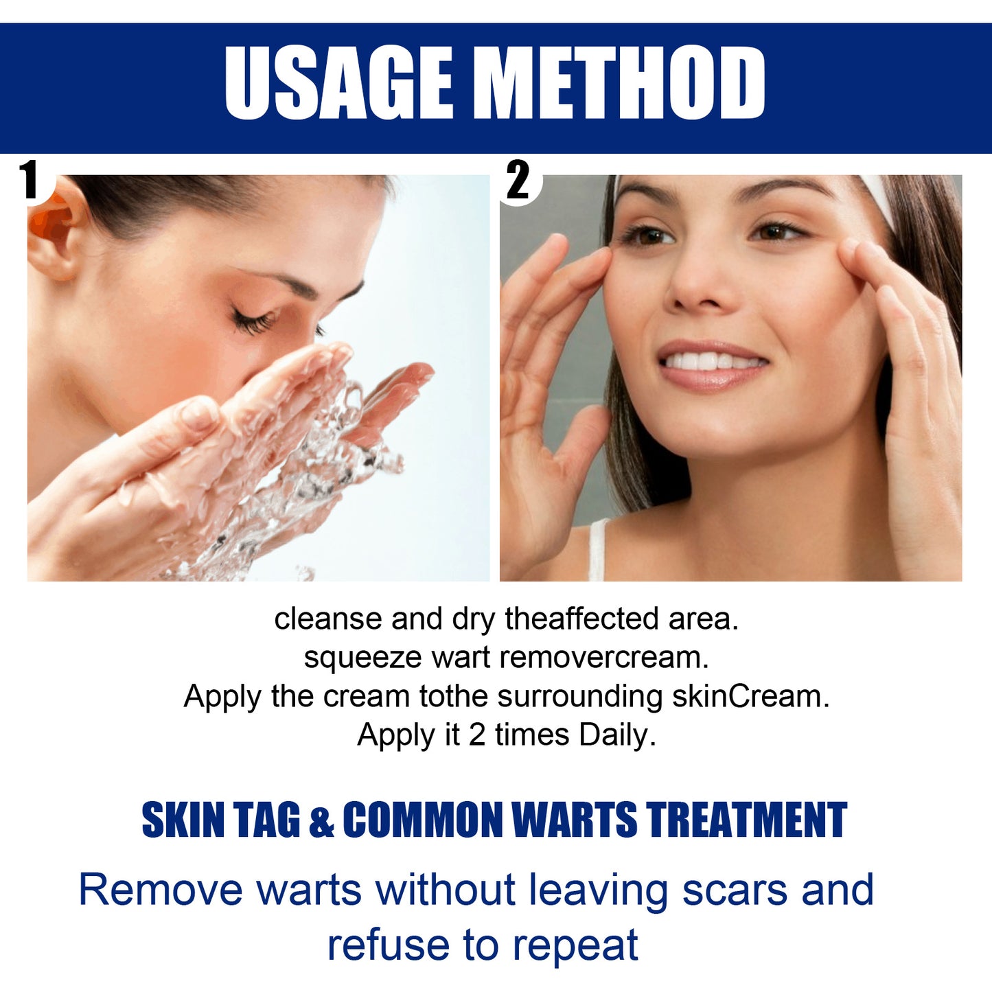 EELHOE Skin care cream, body skin care, clean, smooth, tender skin, external maintenance cream