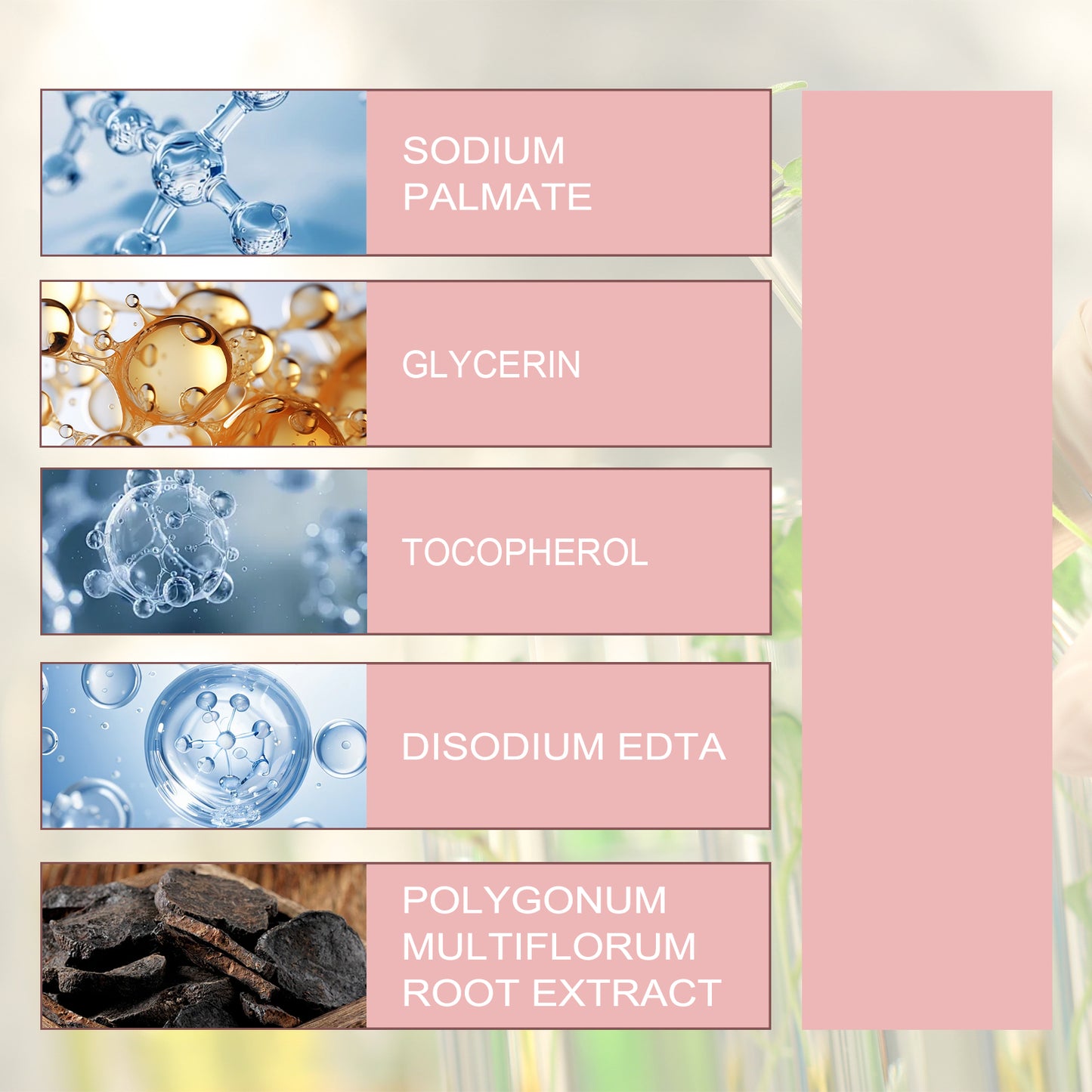EELHOE Polygonum multiflorum White to Black Shampoo Soap Deep Cleansing Soft Nourishing Hair Solid Hair Shampoo Soap