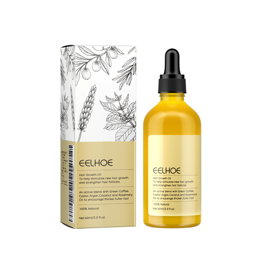 EELHOE Rosemary Hair Care Essential Oil Hair Repair Soft Hair Gentle Nourishing Gloss Hair Care Oil