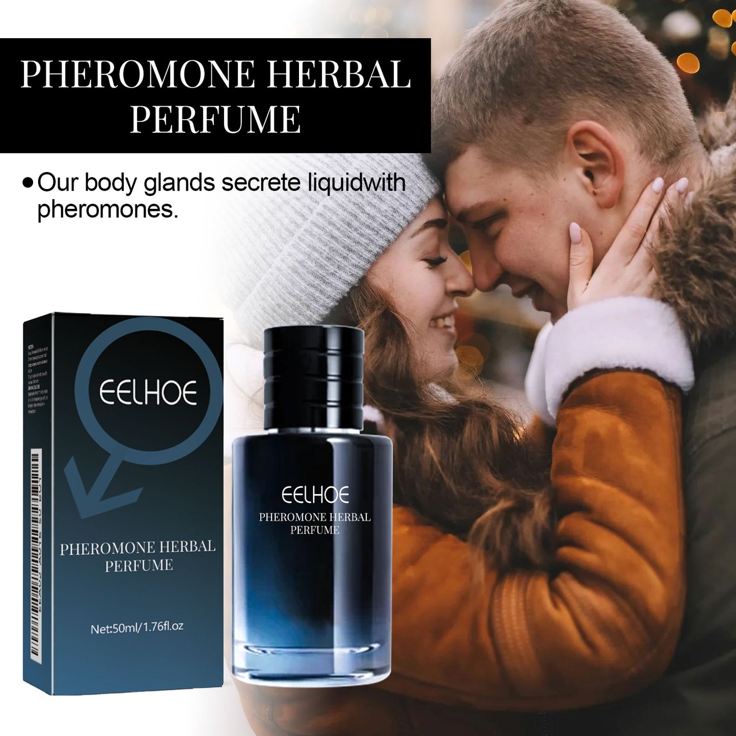 EELHOE Herbal Perfume Fresh and Light Fragrance Natural Lasting Fragrance for Small Couple Dating Atmosphere Perfume