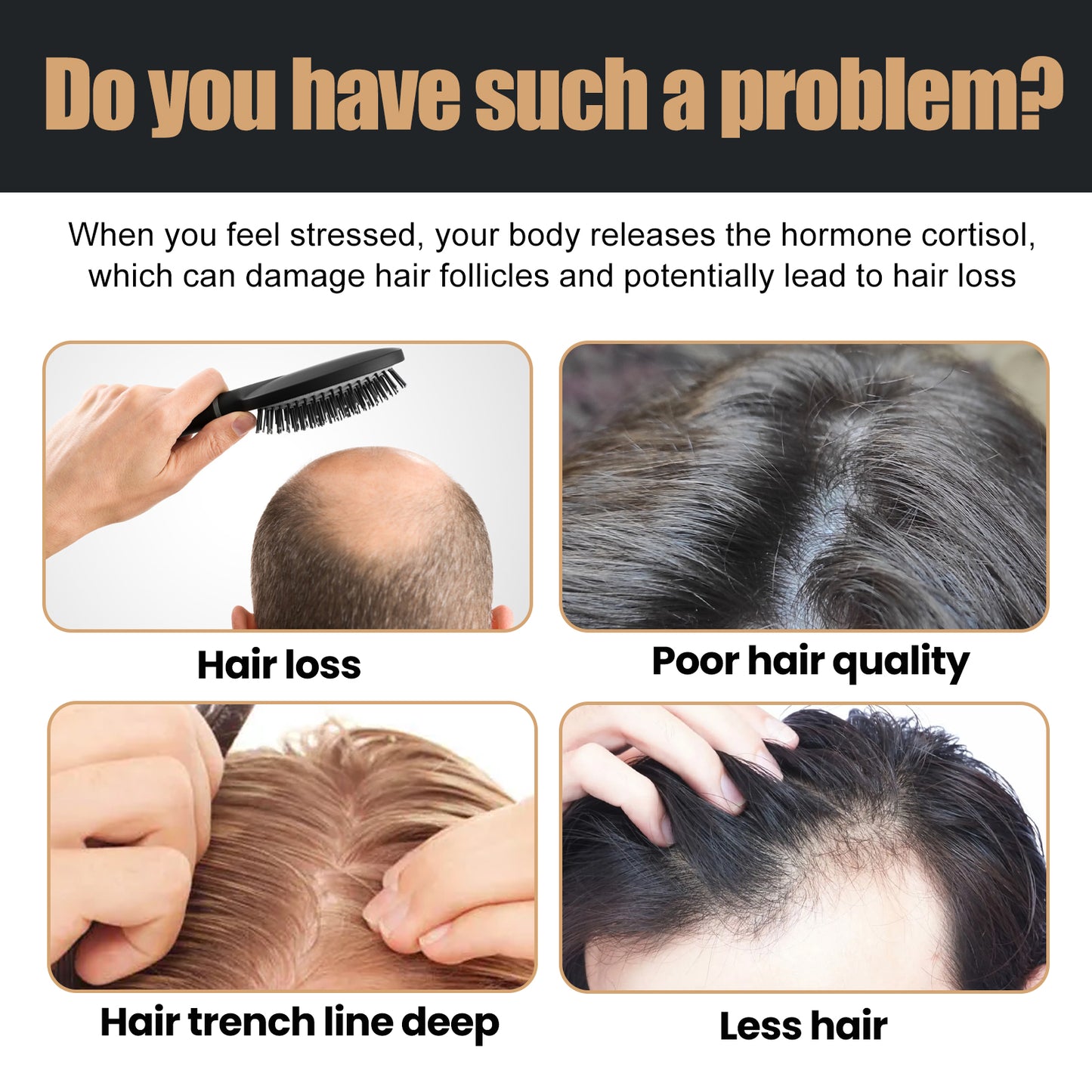 EELHOE Dense Hair Shampoo Anti-falling Solid Hair Dense Fluffy Hair Soft Tough Repair Hair Care Shampoo