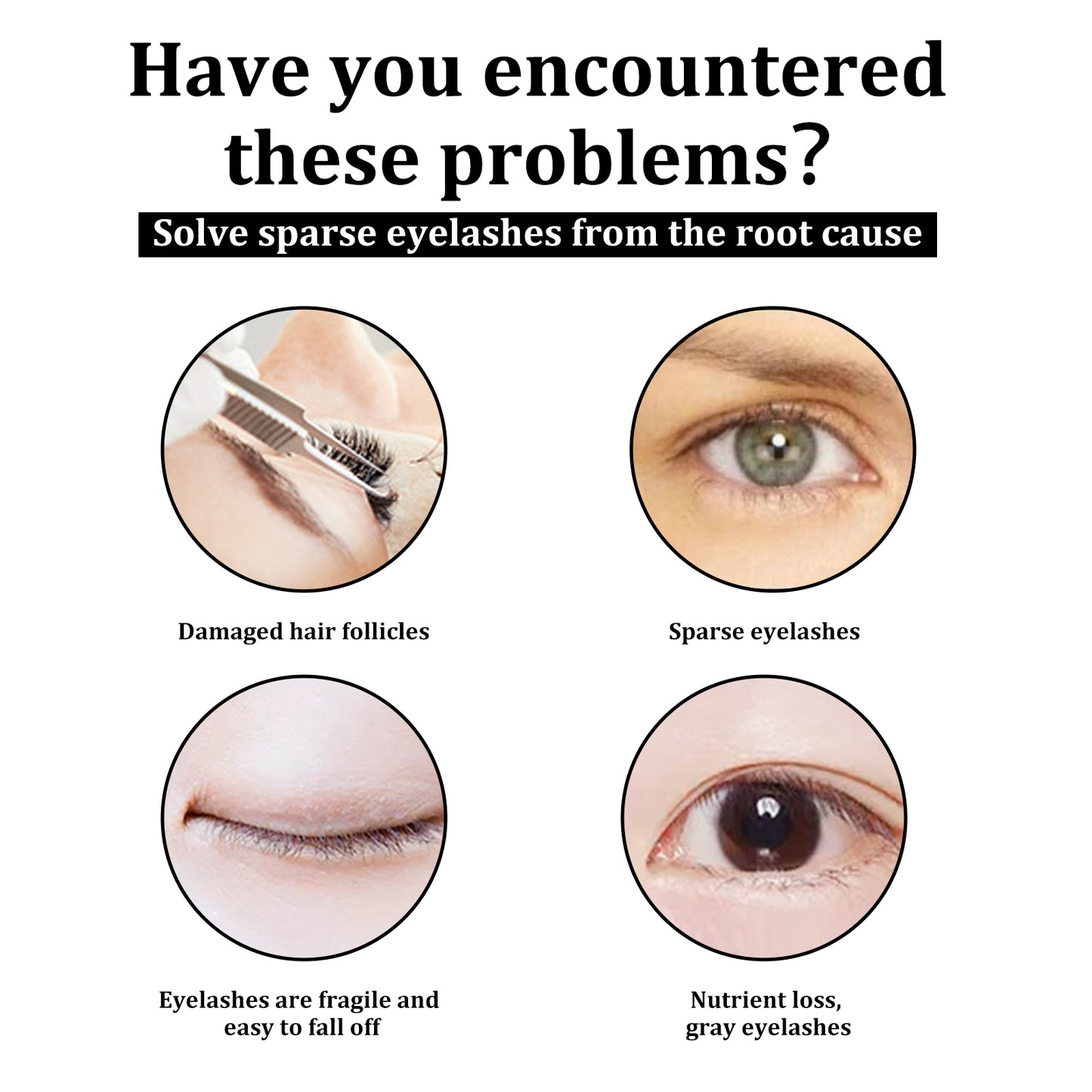 EELHOE Castor Oil Mascara Daily Natural Eyelash Curling Beautiful Makeup Holding Gentle Moisturizing Care Solution