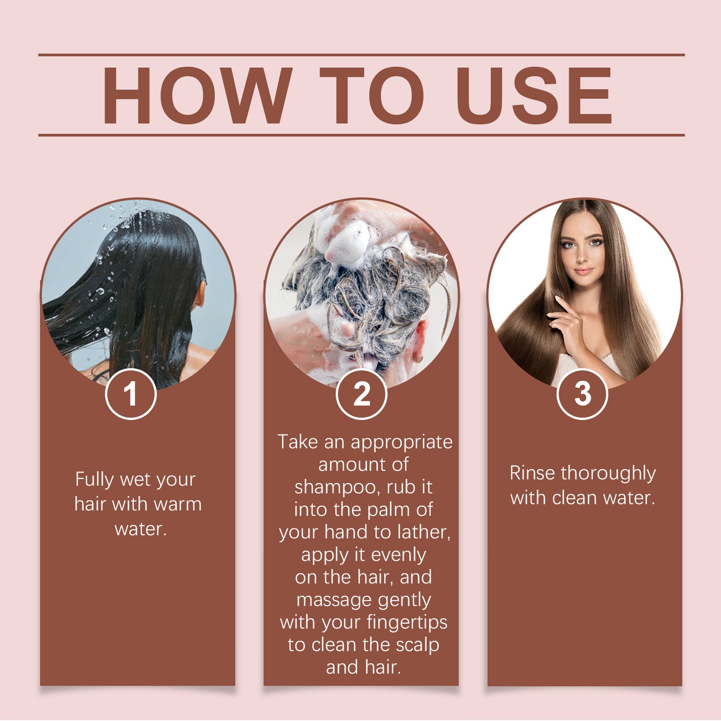 Hoegoa Onion Rosemary Shampoo suit Nourishing Repair Dry Hair Smooth Brightening Hair Care suit