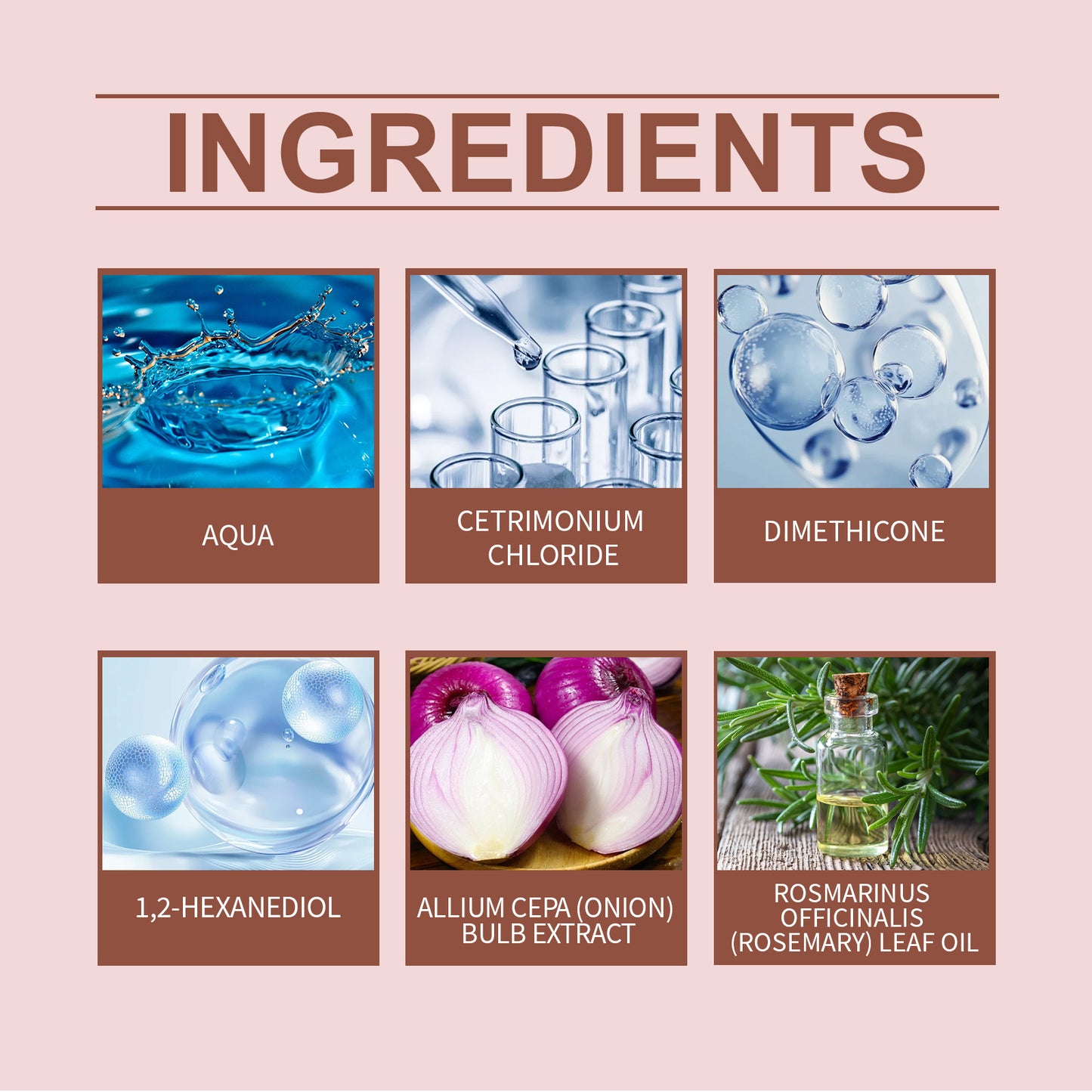 Hoegoa Onion Rosemary Shampoo suit Nourishing Repair Dry Hair Smooth Brightening Hair Care suit