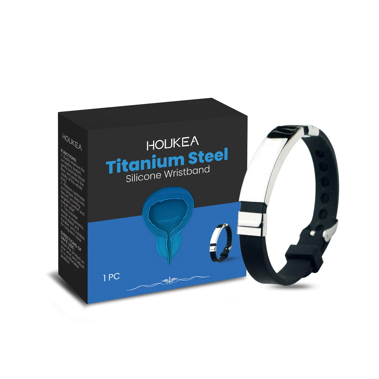 Houkea Body Care Wristband Daily Portable Body Outdoor Discomfort Relief Sports Comfortable Bracelet