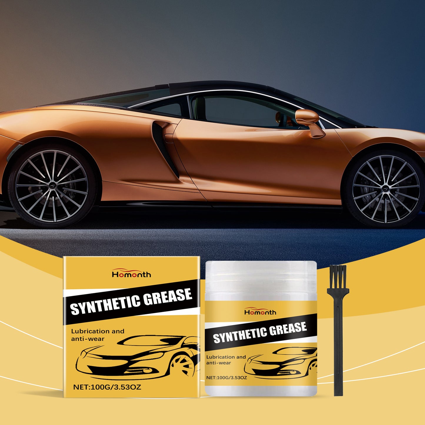 Homonth car care grease car parts maintenance multifunctional lubrication axle cleaning grease