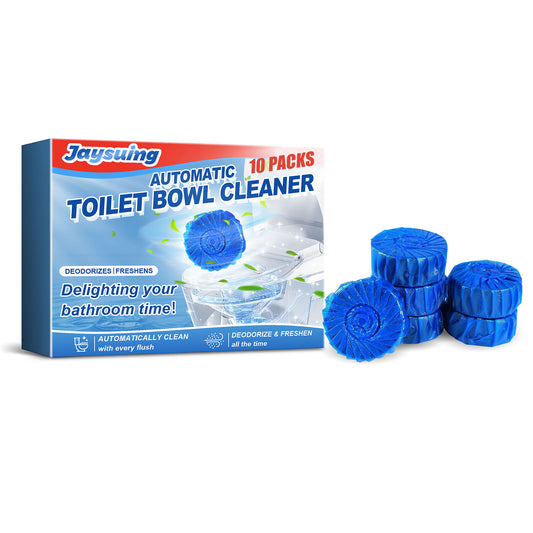 Jaysuing Toilet Blue Bubble Cleaning Block Household Descaling Deodorant Deodorant Fresh Cleaning Block for Toilet