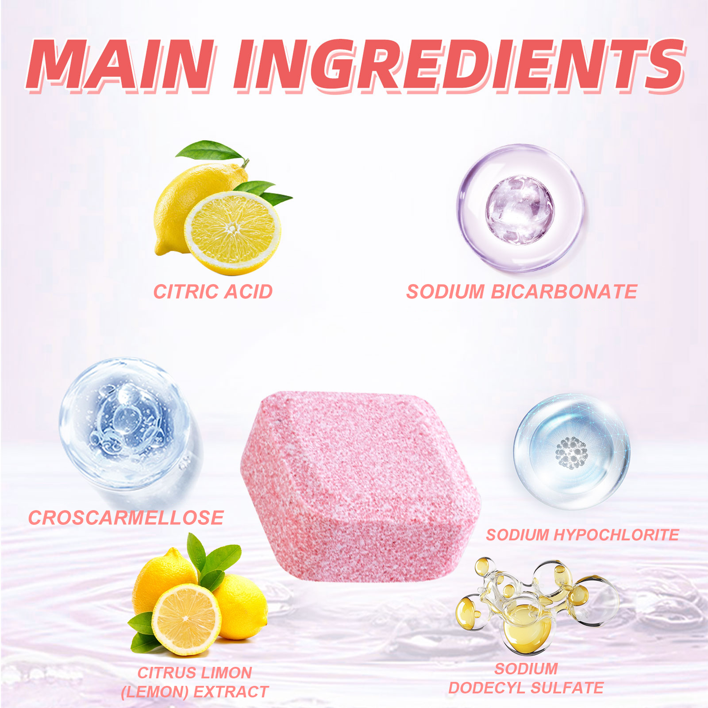 Jakehoe Toilet Effervescent Tablets Toilet Toilet Cleaning Spirit Cleaning Odor Yellow Stain Dirt Urine Stain Toilet Cleaning Tablets