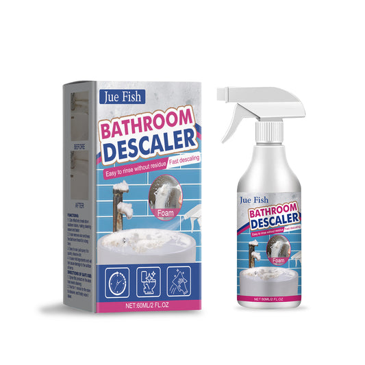 Jue-Fish bathroom wash basin stainless steel cleaner shower room glass scale decontamination cleaner bathtub