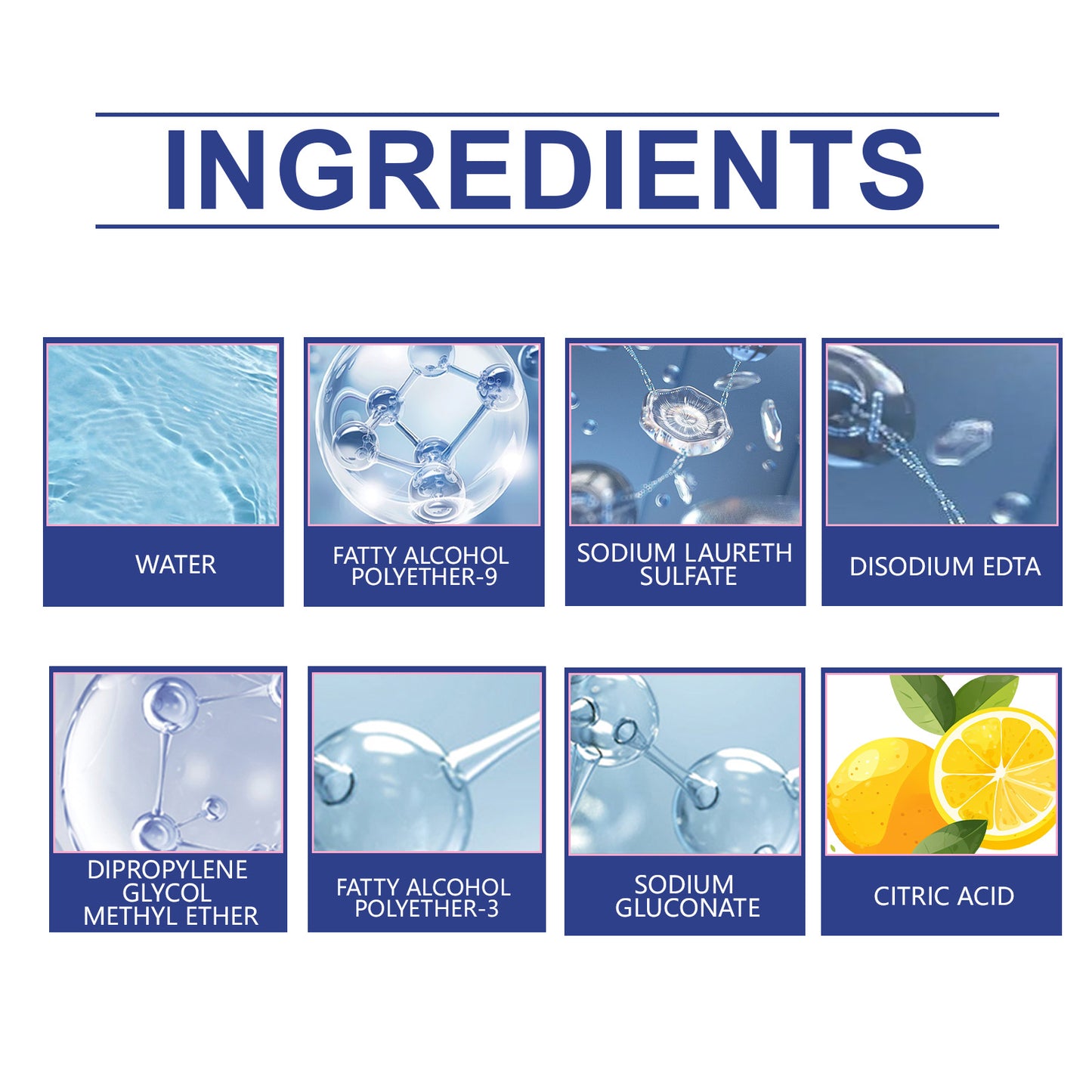 Jue-Fish bathroom wash basin stainless steel cleaner shower room glass scale decontamination cleaner bathtub