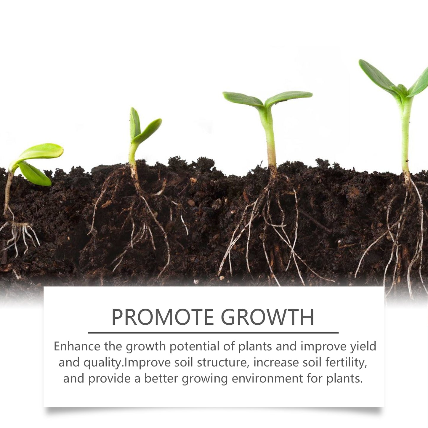 Moonspry plant rooting powder horticultural flower plant root supplement nutrition improve soil plant nutrition powder