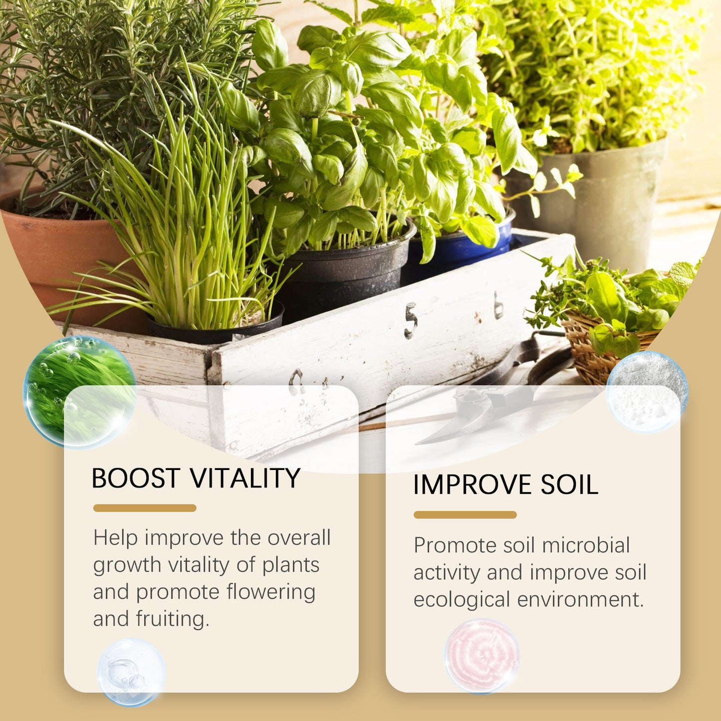 Moonspry plant rooting powder horticultural flower plant root supplement nutrition improve soil plant nutrition powder