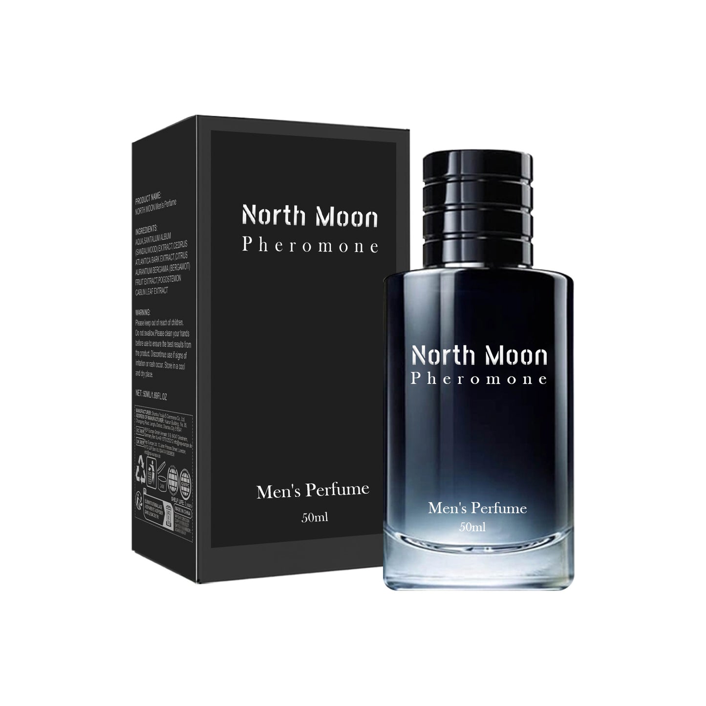 North Moon Men's Perfume Lasting Light Fragrance Fresh Niche Perfume Men's and Women's Emotional Atmosphere Dating Perfume