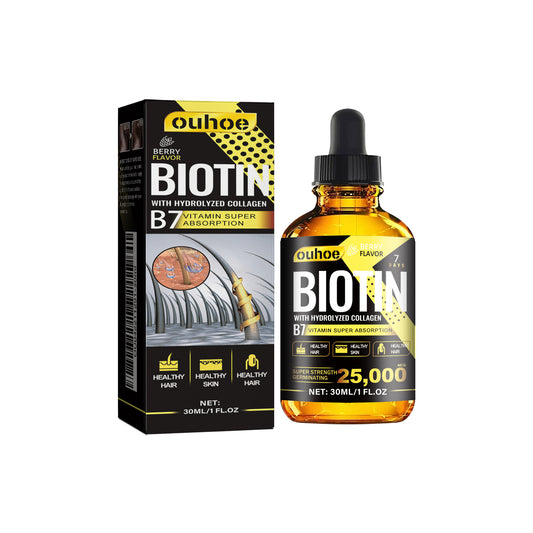 OUHOE Collagen B7 Vitamin Hair Care Essential Oil Nourishing Hair Gentle Hair Care Smooth Hair
