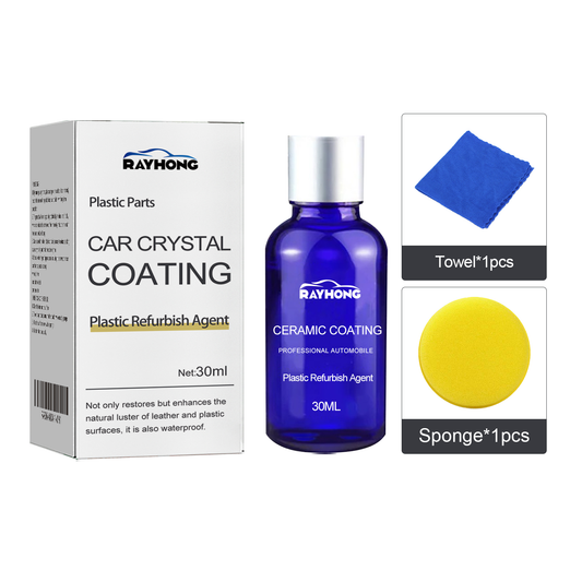 Rayhong car plastic refurbished crystal plating solution dashboard interior cleaning decontamination dustproof refurbished brightening coating solution