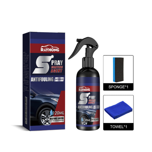 Rayhong automobile coating spray curing paint surface decontamination black brightening automobile coating nano coating spray