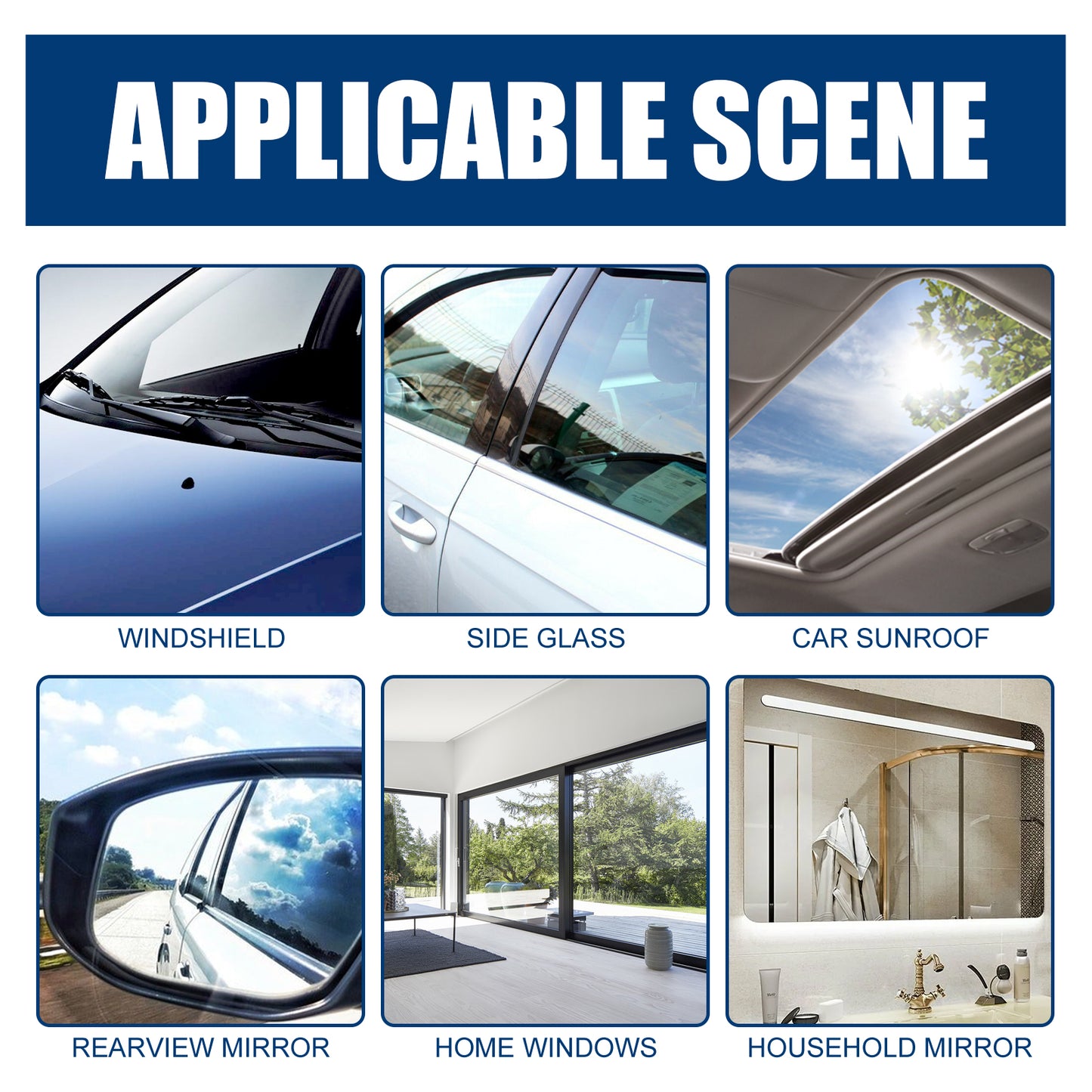 Rayhong car glass deep cleaning polishing paste glass cleaning decontamination scratch repair polishing paste