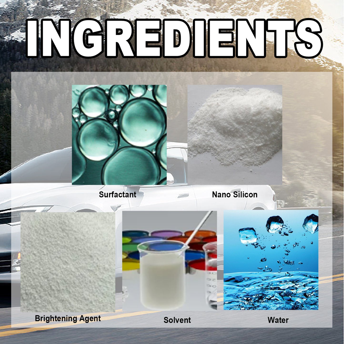 Rayhong coating agent three-in-one (purple) degreasing polishing protection repair scratch car paint cleaning maintenance coating