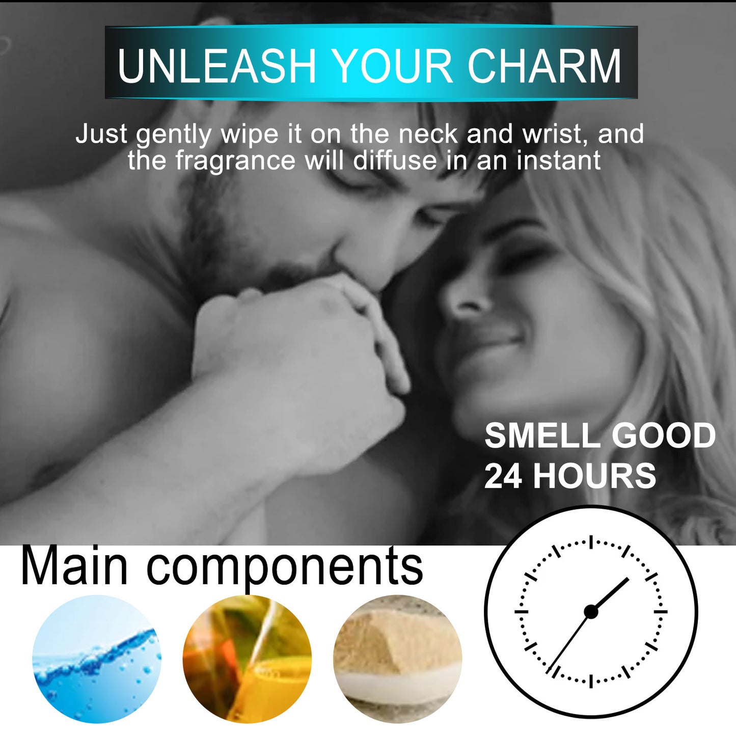 North Moon pheromone ball perfume pheromone charm release perfume men's and women's emotional atmosphere perfume