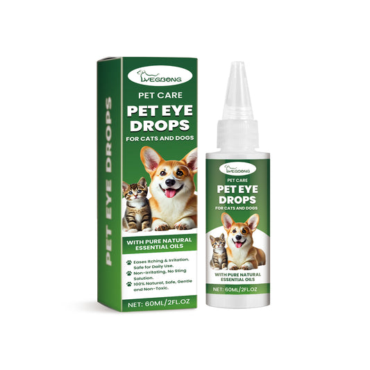 Yegbong Pet Eye Drops Dog Tear Trap Cleaning Pet Eye Drops Cat Eye Cleaning Supplies