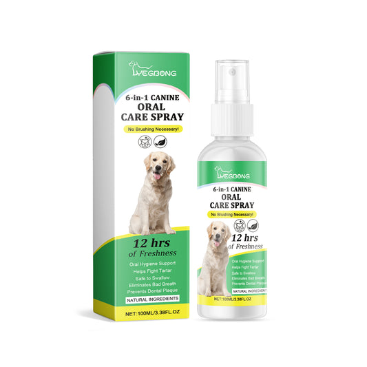 Yegbong pet mouth spray dog care clean pet mouth odor yellow teeth convenient care