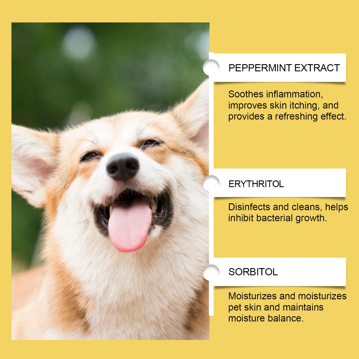 Yegbong Pet Herbal Supplement Relieve Pet Skin Care Herbal Yeast Supplement