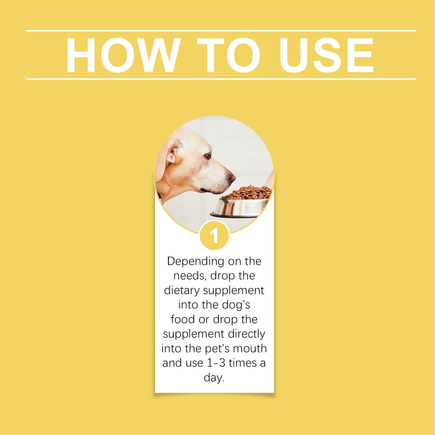 Yegbong Pet Herbal Supplement Relieve Pet Skin Care Herbal Yeast Supplement