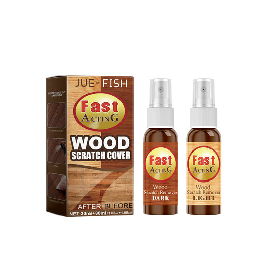 JUE-FISH wood floor scratch repair agent scratch color spray furniture floor renovation paint repair