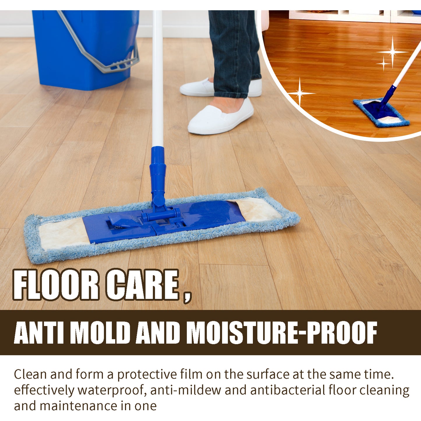 OUHOE Furniture Beeswax Spray Furniture Floor Care Polishing Waterproof Anti-dry Scratch Refurbished Care Wax