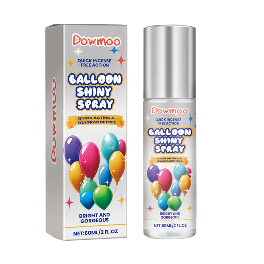Dowmoo Latex Balloon Shining Spray Lasting non-oxidizing Enhance Gloss TexTIVE Atmosphere Spray